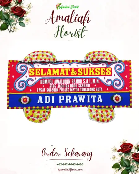 Papan Bunga Ucapan Selamat Jatidowo